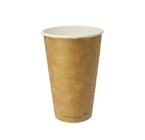 Vegware 16oz Double Wall Compostable Eco Paper Cup